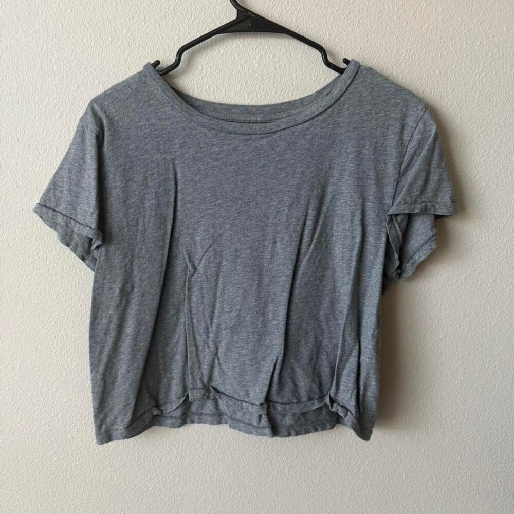 Universal-thread Women's Grey Crop-top